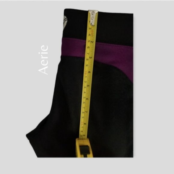 Aerie Fit "Workout Pant" Classic Leg Casual Lounge- color block- Small - Picture 9 of 13